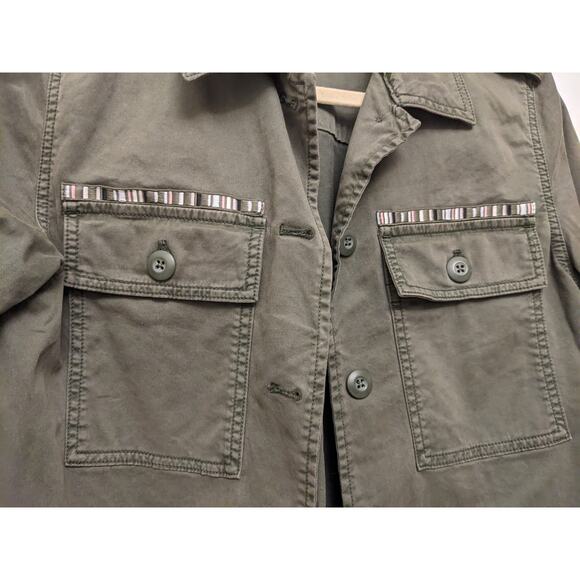 GAP‎ Lightweight Jacket Utility Style Army Green - Picture 2 of 5